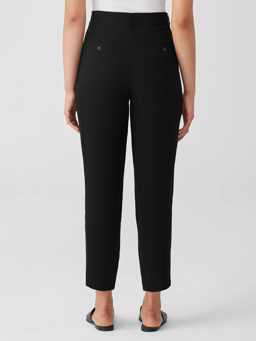 Silk Georgette Crepe Carrot Pant - Eileen Fisher Outlet
