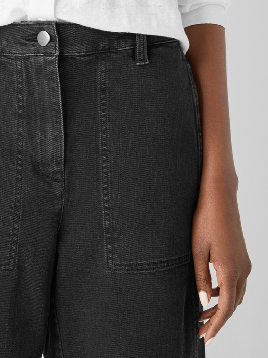 Cotton Stretch DenimLantern Jean - Eileen Fisher Outlet