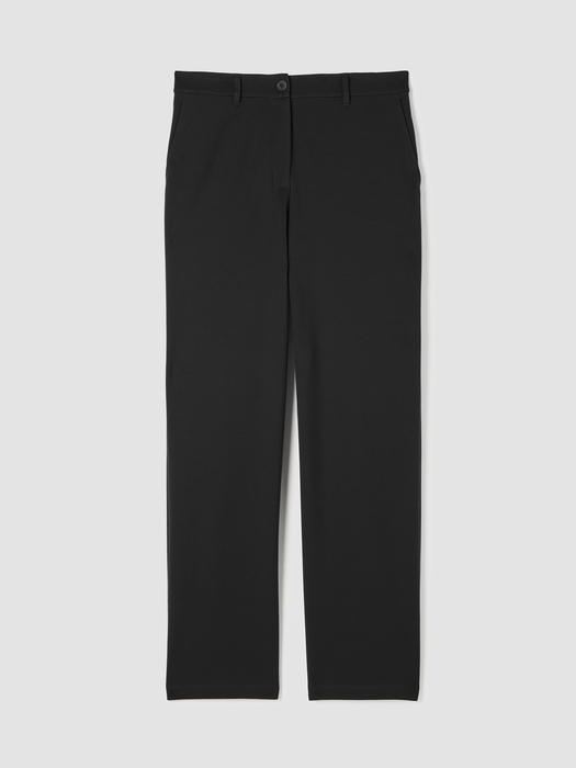 Washable Flex PonteWide Trouser Pant - Eileen Fisher Outlet
