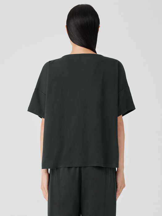 Organic Cotton Interlock Sleep Tee - Eileen Fisher Outlet