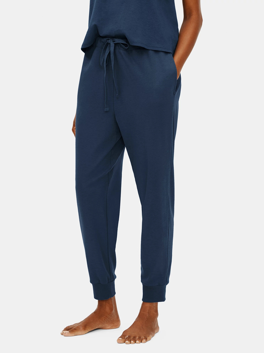 Organic Cotton Interlock Jogger Sleep Pant - Eileen Fisher Outlet