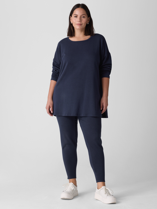 Cozy Brushed Terry Hug High-Waisted Leggings - Eileen Fisher Outlet