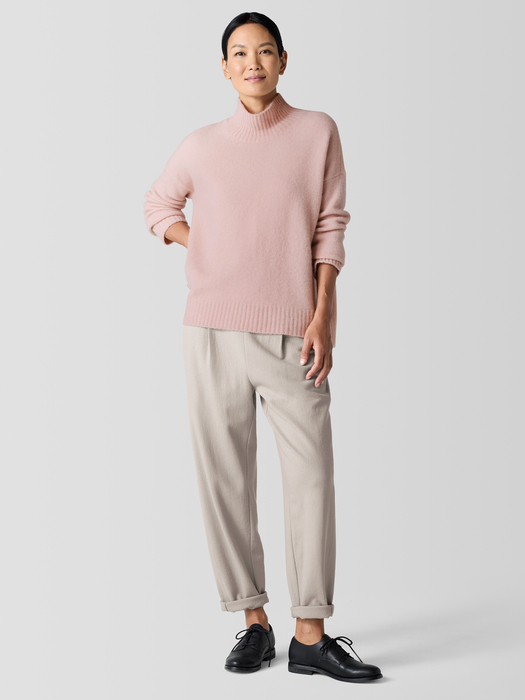 Cashmere Silk Bliss Turtleneck Box-Top - Eileen Fisher Outlet