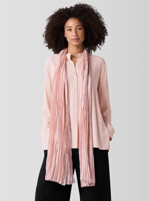 Whisper Traceable Silk Scarf - Eileen Fisher Outlet