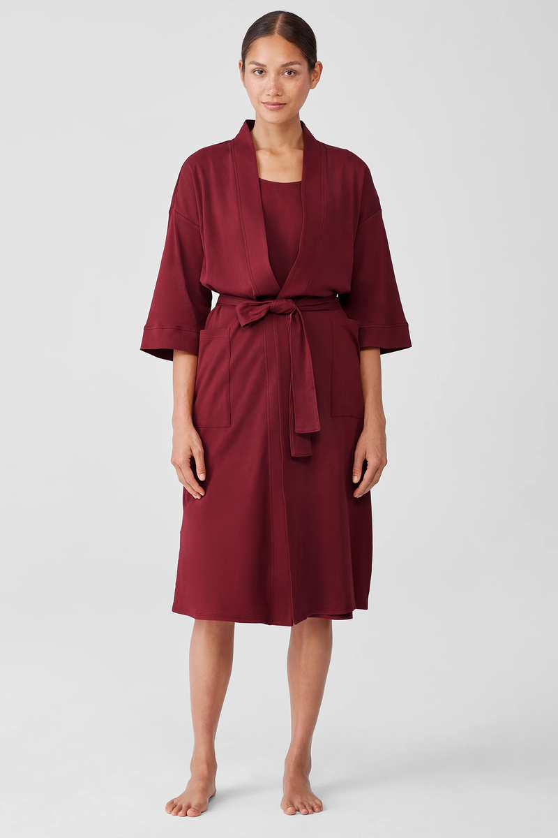 Organic Cotton Interlock Sleep Jumpsuit - Eileen Fisher Outlet