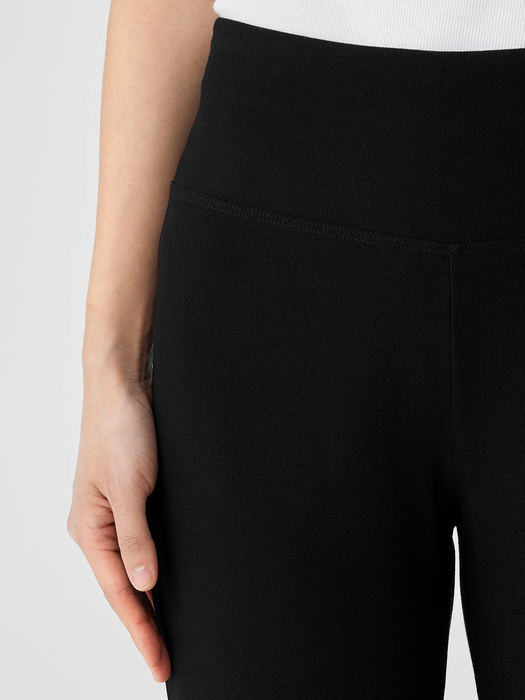 Washable Stretch Crepe High-Waisted Pant - Eileen Fisher Outlet