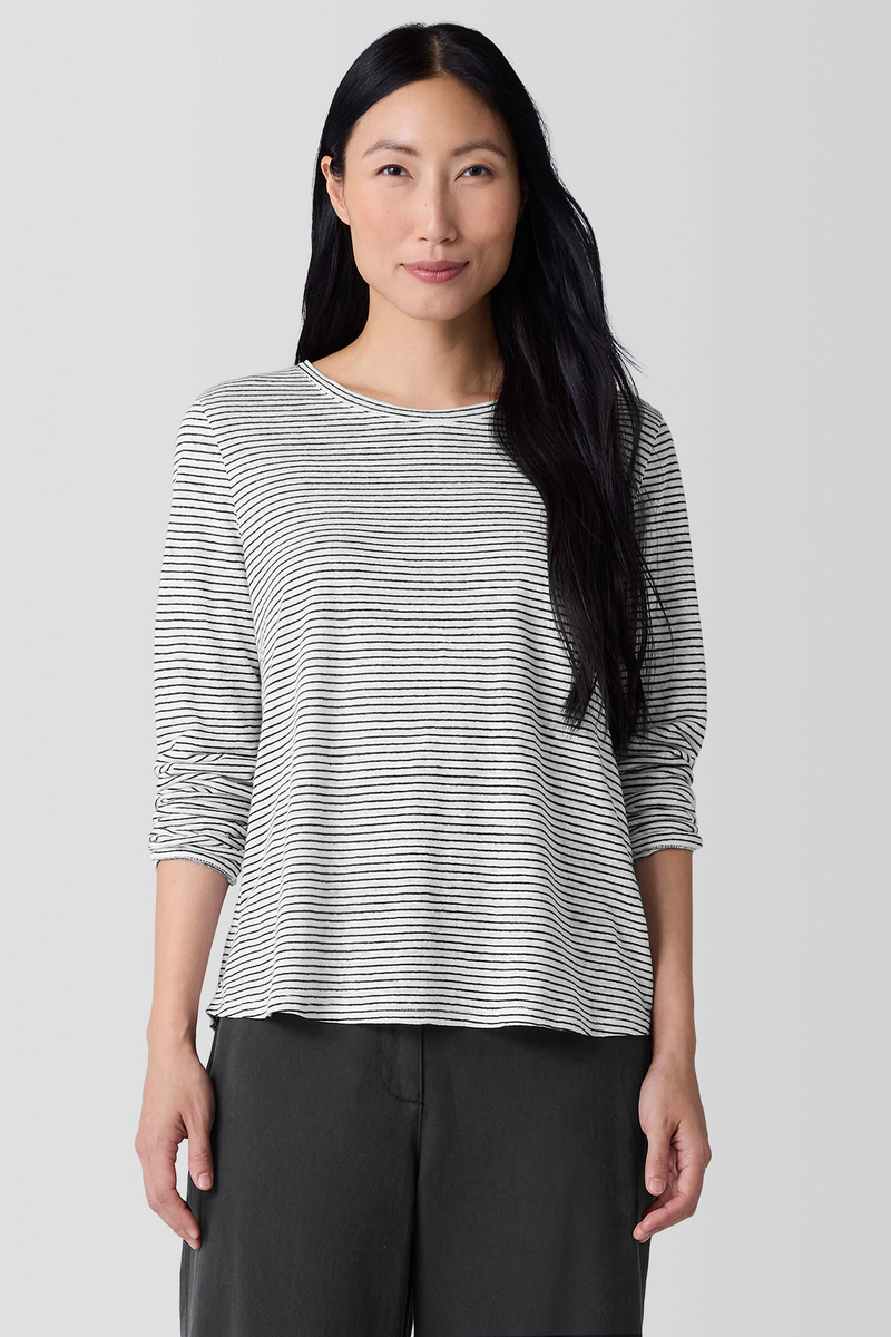 Garment-Dyed Utility Cotton Wide-Leg Pant - Eileen Fisher Outlet