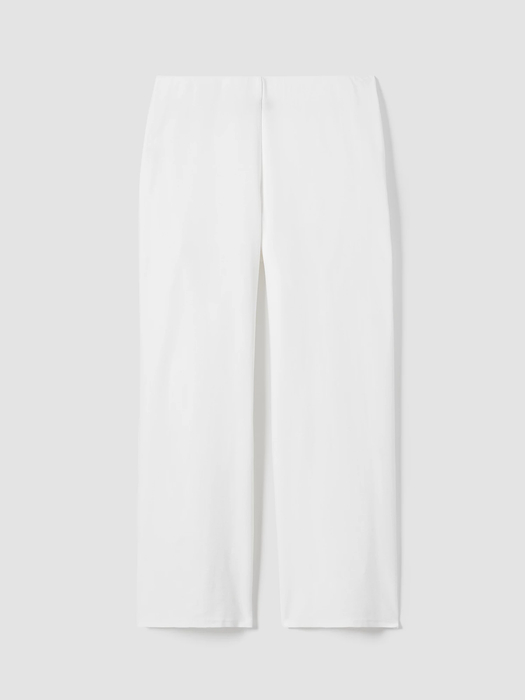 Washable Stretch Crepe Wide-Leg Pant - Eileen Fisher Outlet