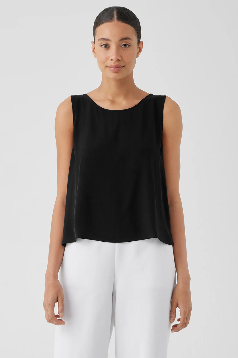 Cotton Blend Ponte Carrot Pant - Eileen Fisher Outlet