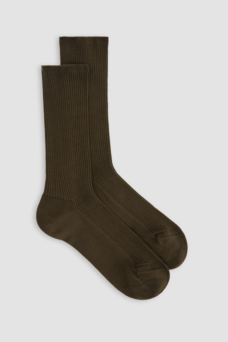 Cotton Trouser Sock 3-Pack - Eileen Fisher Outlet