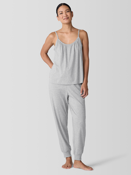 Mélange Organic Cotton Interlock Sleep Cami - Eileen Fisher Outlet