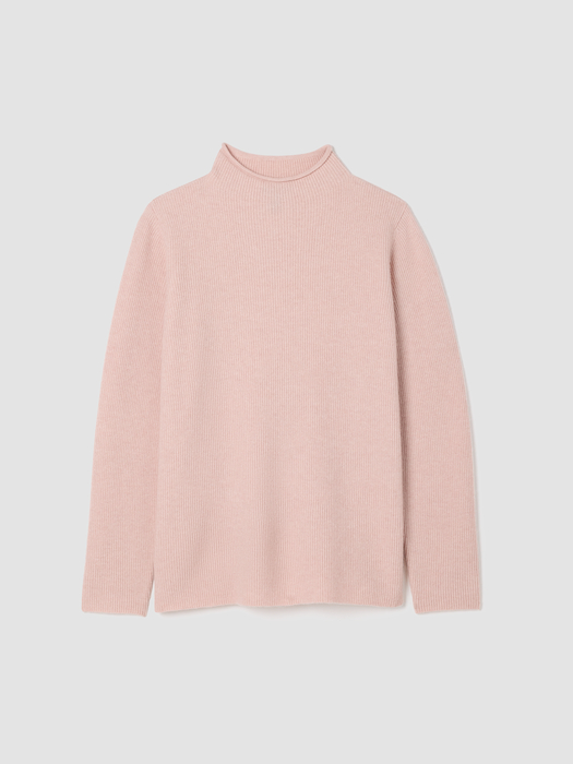 Italian Cashmere Funnel Neck Top - Eileen Fisher Outlet