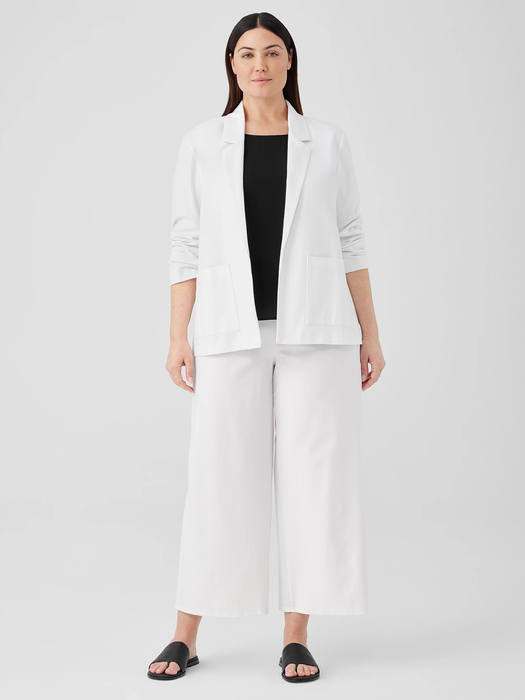 Cotton Ponte Blazer - Eileen Fisher Outlet