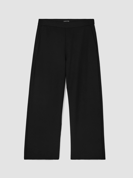Washable Flex Ponte Wide-Leg Pant - Eileen Fisher Outlet