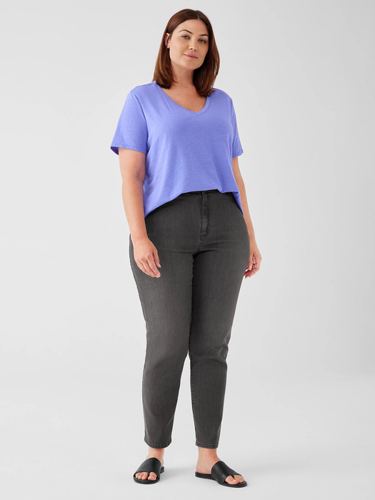 Organic Cotton Stretch Slim Jean - Eileen Fisher Outlet