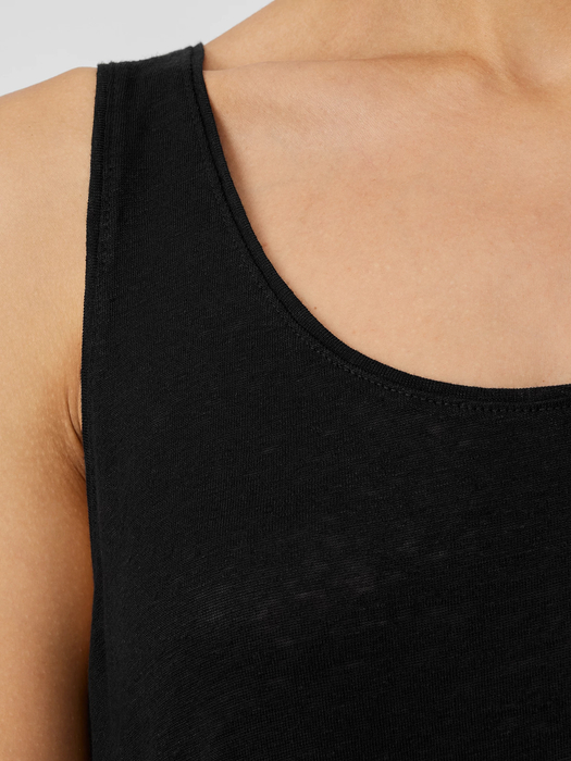 Organic Linen Jersey Tank - Eileen Fisher Outlet