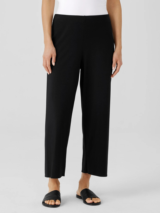 Traceable Cotton Jersey Straight Pant - Eileen Fisher Outlet