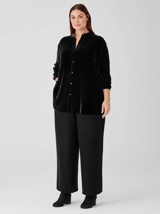 Sandwashed Cupro Wide-Leg Pant - Eileen Fisher Outlet