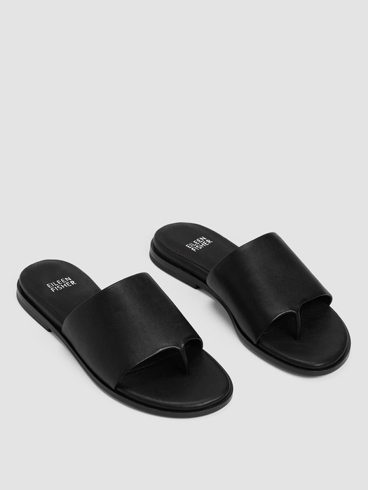 Kore Tumbled Leather Sandal - Eileen Fisher Outlet
