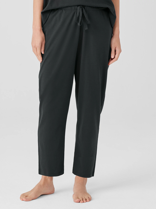 Organic Cotton Interlock Slouchy Sleep Pant - Eileen Fisher Outlet