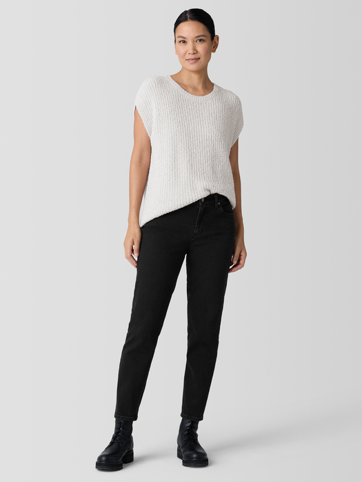 Cotton Stretch Denim Slim Jean - Eileen Fisher Outlet