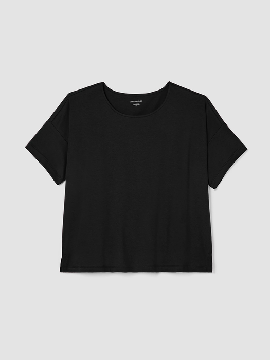 Organic Cotton Interlock Sleep Tee - Eileen Fisher Outlet