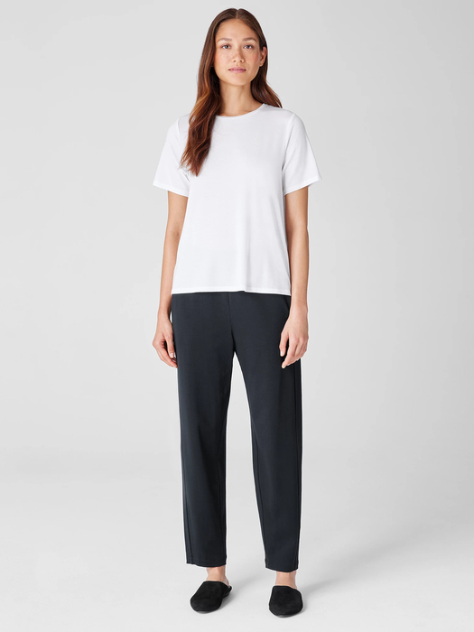 Fine Jersey Crew Neck Tee - Eileen Fisher Outlet