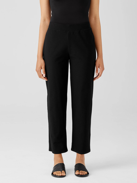 Washable Stretch Crepe Straight Pant - Eileen Fisher Outlet