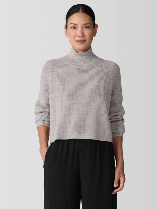 Merino Turtleneck Top - Eileen Fisher Outlet