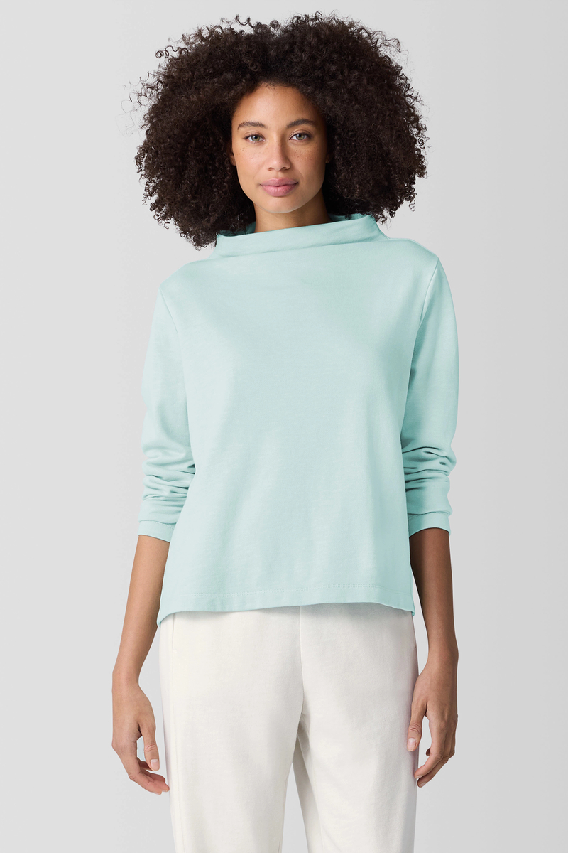 Garment-Dyed Terry Slouchy Pant - Eileen Fisher Outlet