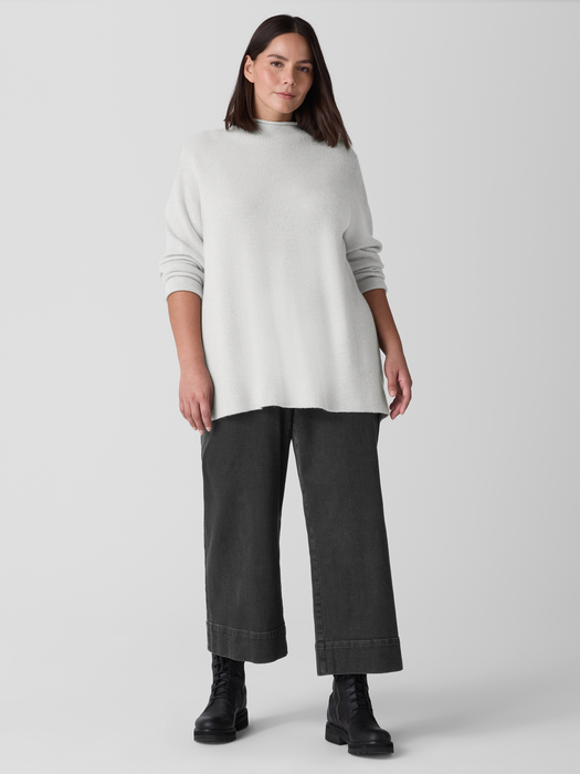Italian Cashmere Funnel Neck Top - Eileen Fisher Outlet