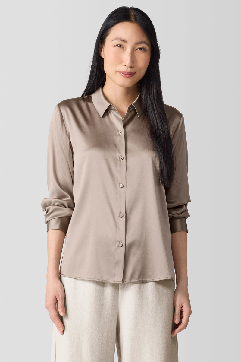 Organic Cotton Stretch Velveteen Pant - Eileen Fisher Outlet