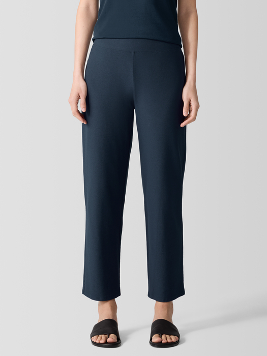 Washable Stretch Crepe Straight Pant - Eileen Fisher Outlet