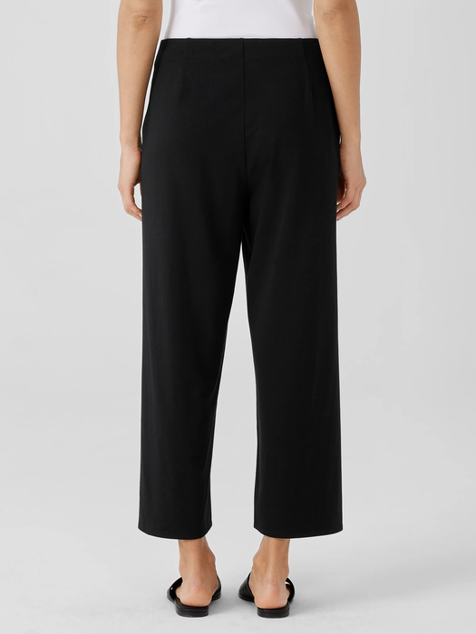 Traceable Cotton Jersey Straight Pant - Eileen Fisher Outlet