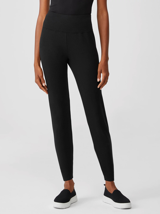 Cozy Brushed Terry Hug High-Waisted Leggings - Eileen Fisher Outlet