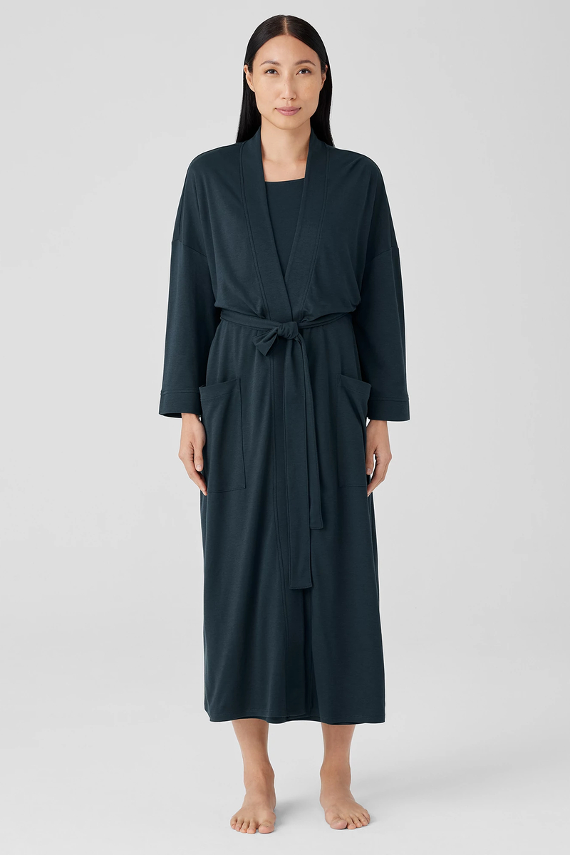Organic Cotton Interlock Sleep Jumpsuit - Eileen Fisher Outlet