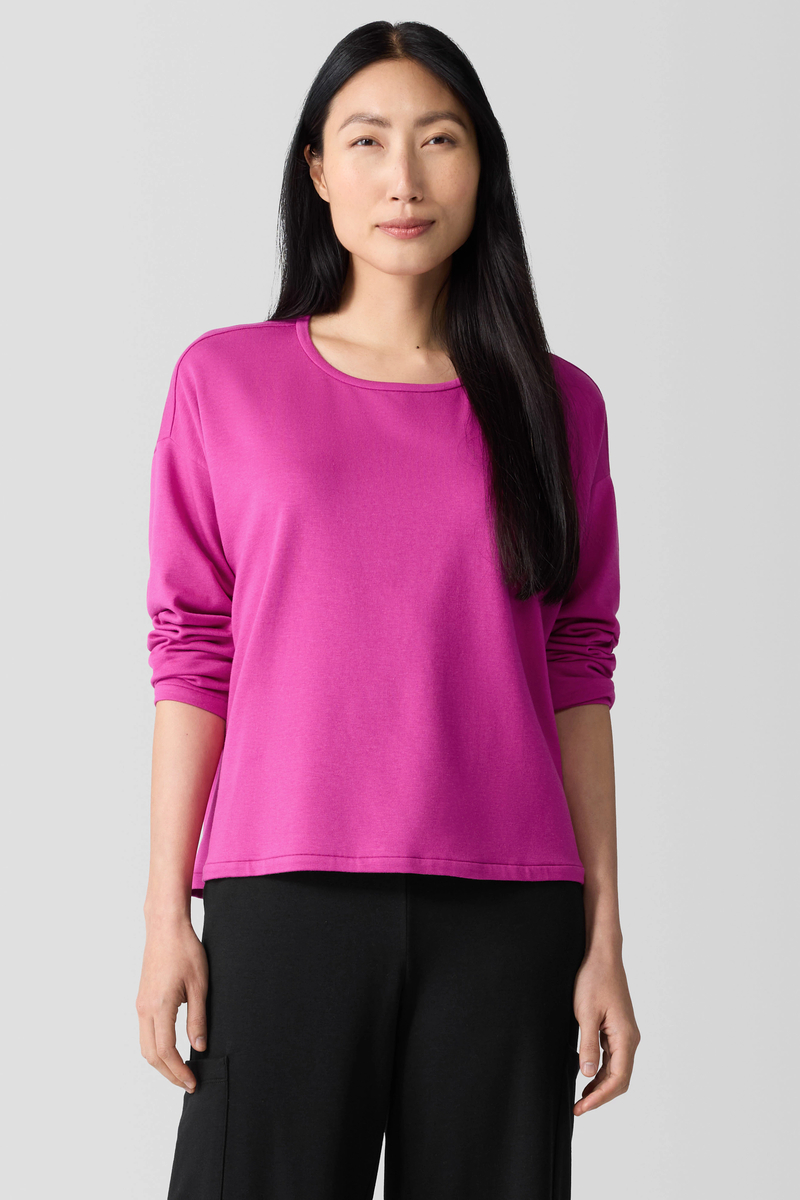 Cozy Brushed Terry Hug Cargo Pant - Eileen Fisher Outlet