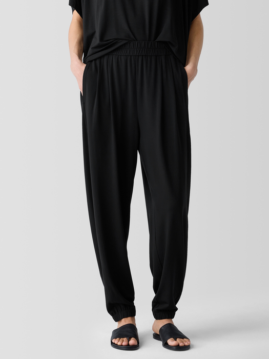 Stretch Jersey KnitLantern JoggerPant - Eileen Fisher Outlet