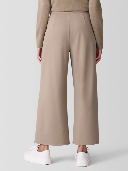 Lightweight Ponte Wide-Leg Pant - Eileen Fisher Outlet