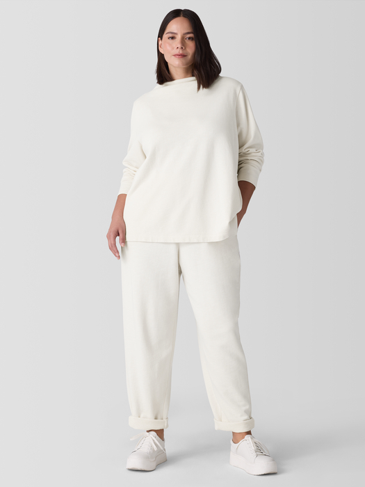 Garment-Dyed Terry Slouchy Pant - Eileen Fisher Outlet