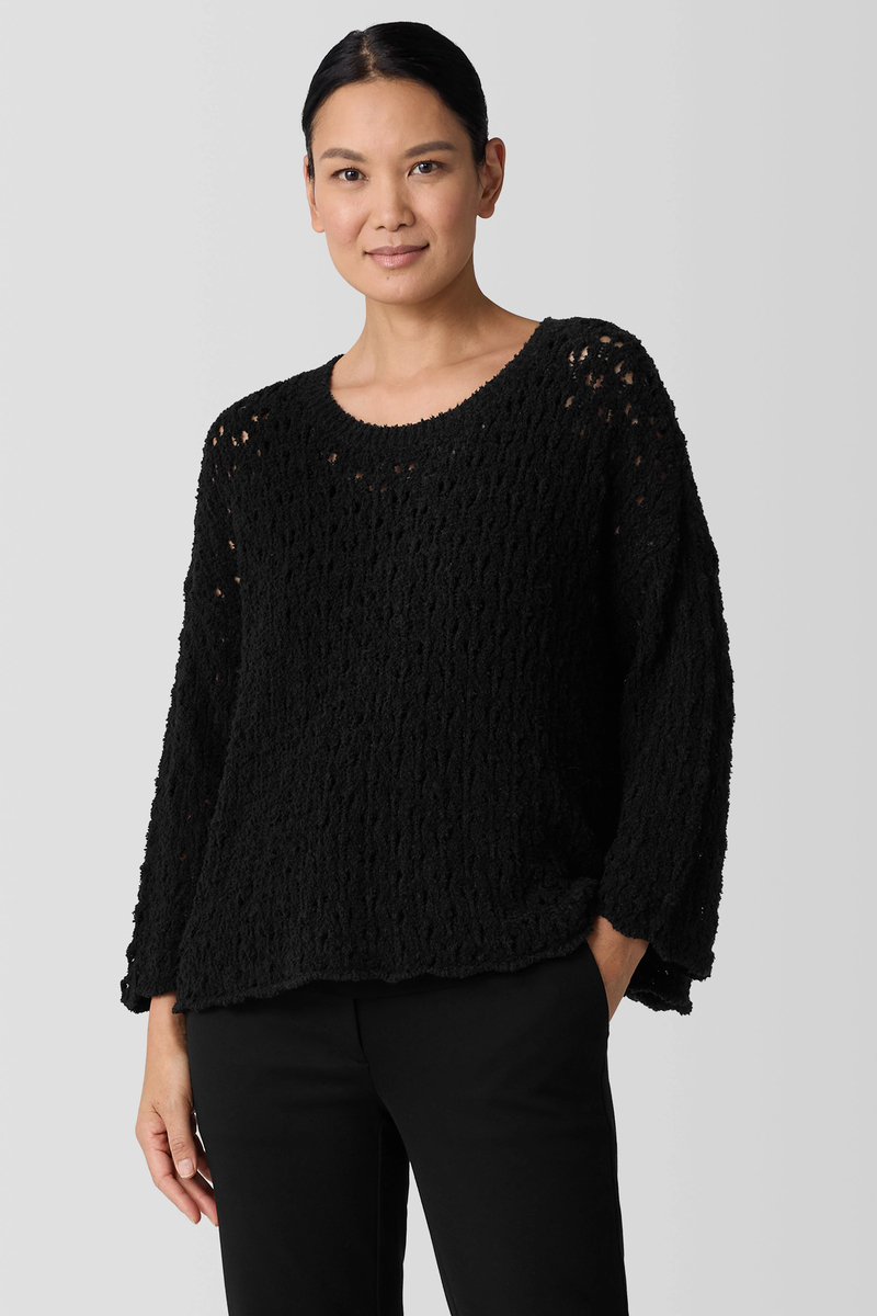 Washable Flex Ponte Tapered Trouser Pant - Eileen Fisher Outlet