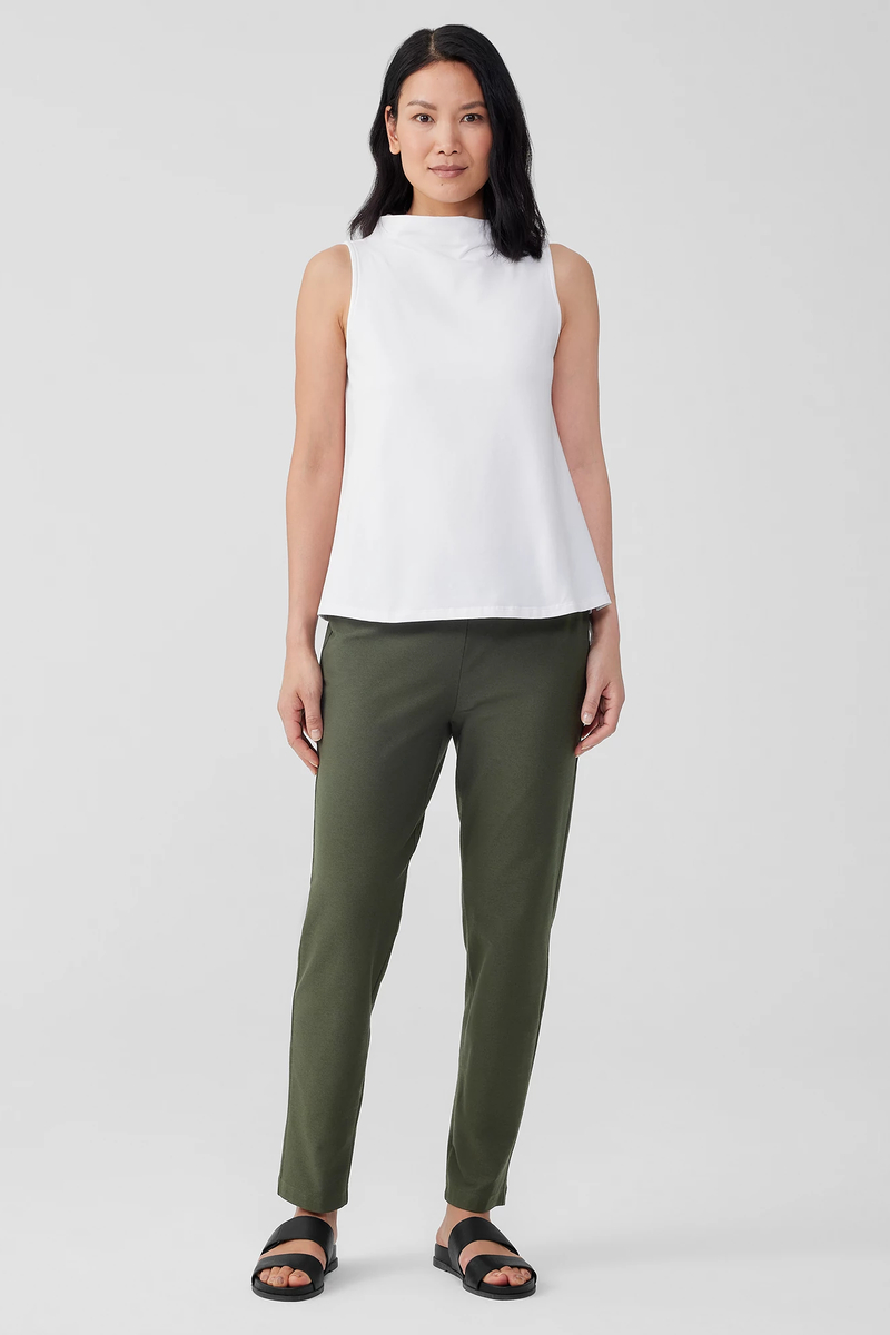 Washable Flex Ponte Wide-Leg Pant - Eileen Fisher Outlet