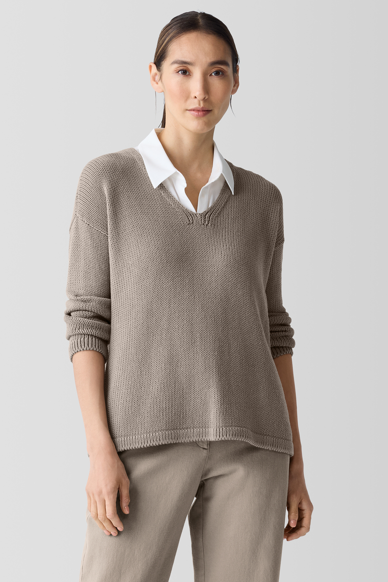 Organic Cotton Denim Slim Jean - Eileen Fisher Outlet