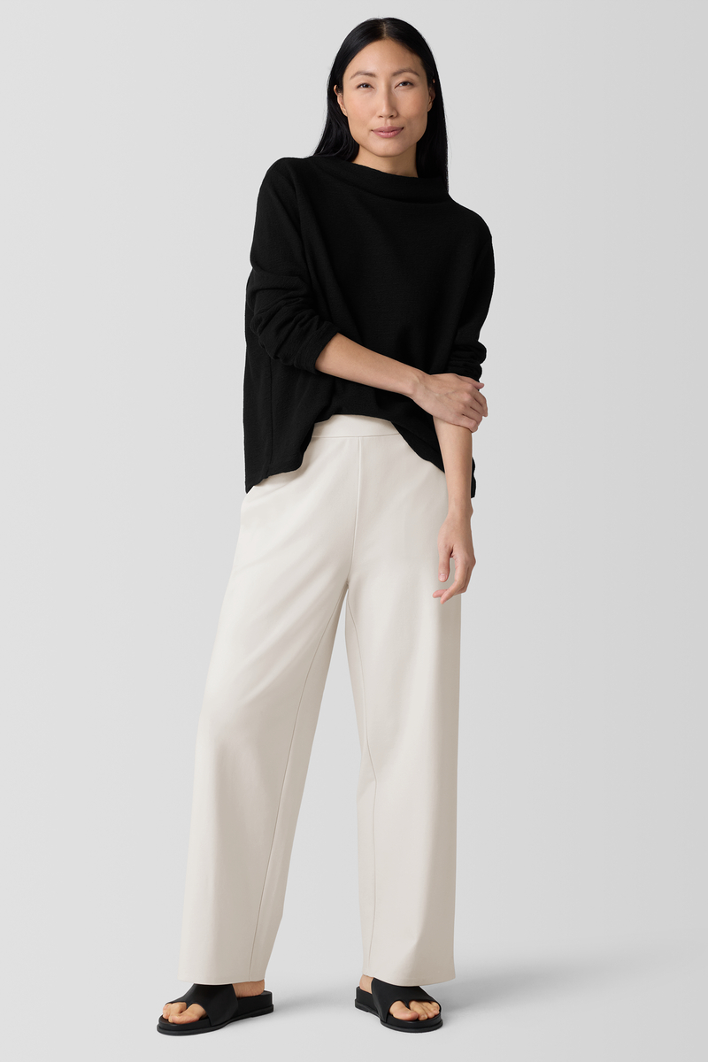 Italian Cashmere Funnel Neck Top - Eileen Fisher Outlet