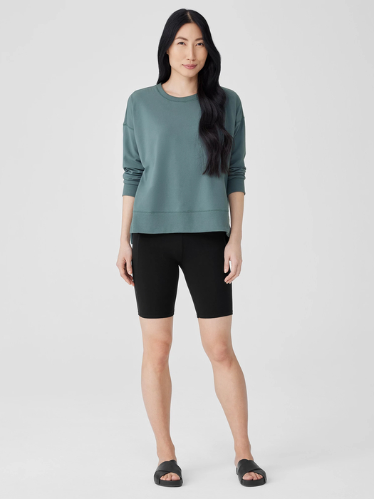 Pima Cotton Stretch Jersey Shorts - Eileen Fisher Outlet