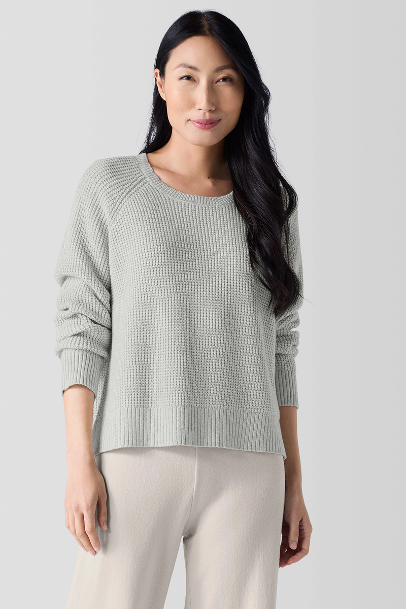 Washable Stretch Crepe Wide-Leg Pant - Eileen Fisher Outlet