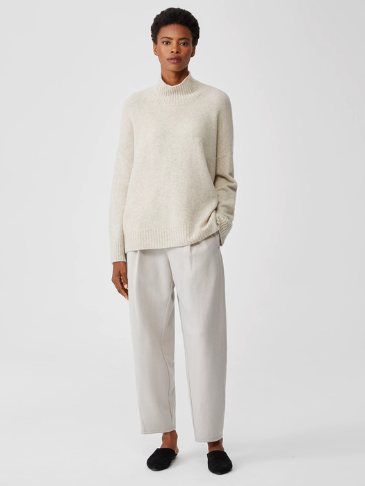 Cashmere Silk Bliss Turtleneck Box-Top - Eileen Fisher Outlet