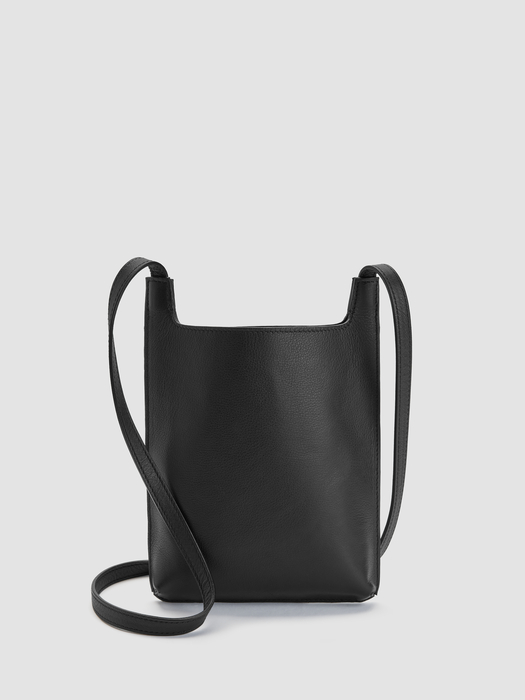 Italian Leather Crossbody Bag - Eileen Fisher Outlet