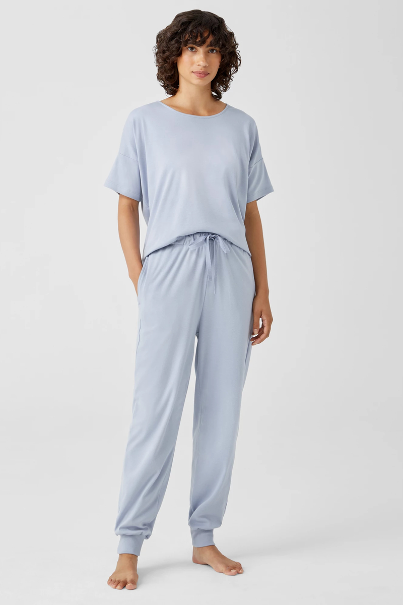 Organic Cotton Interlock Sleep Tee - Eileen Fisher Outlet