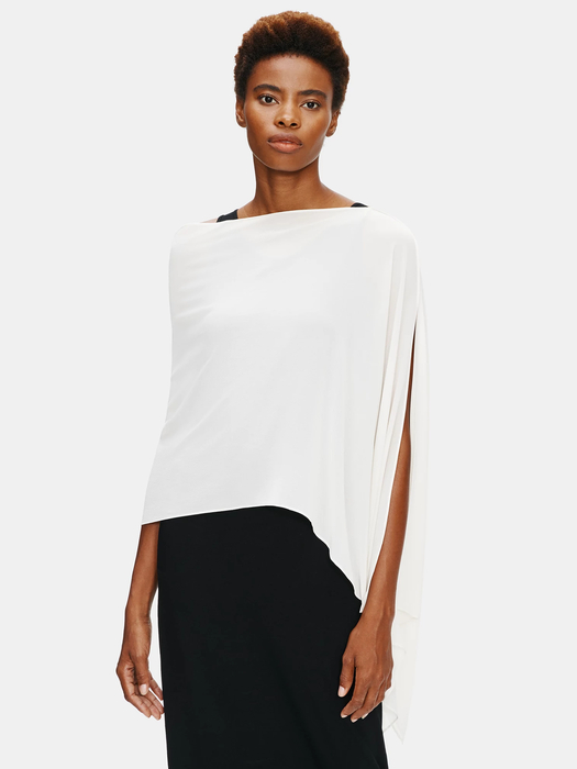 System Sheer Silk Georgette Wrap - Eileen Fisher Outlet
